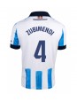 Real Sociedad Martin Zubimendi #4 Domácí Dres 2023-24 Krátký Rukáv